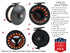 Wild Water Die Cast 114mm Fly Reel for Spey, Switch or Saltwater, 300 grain line