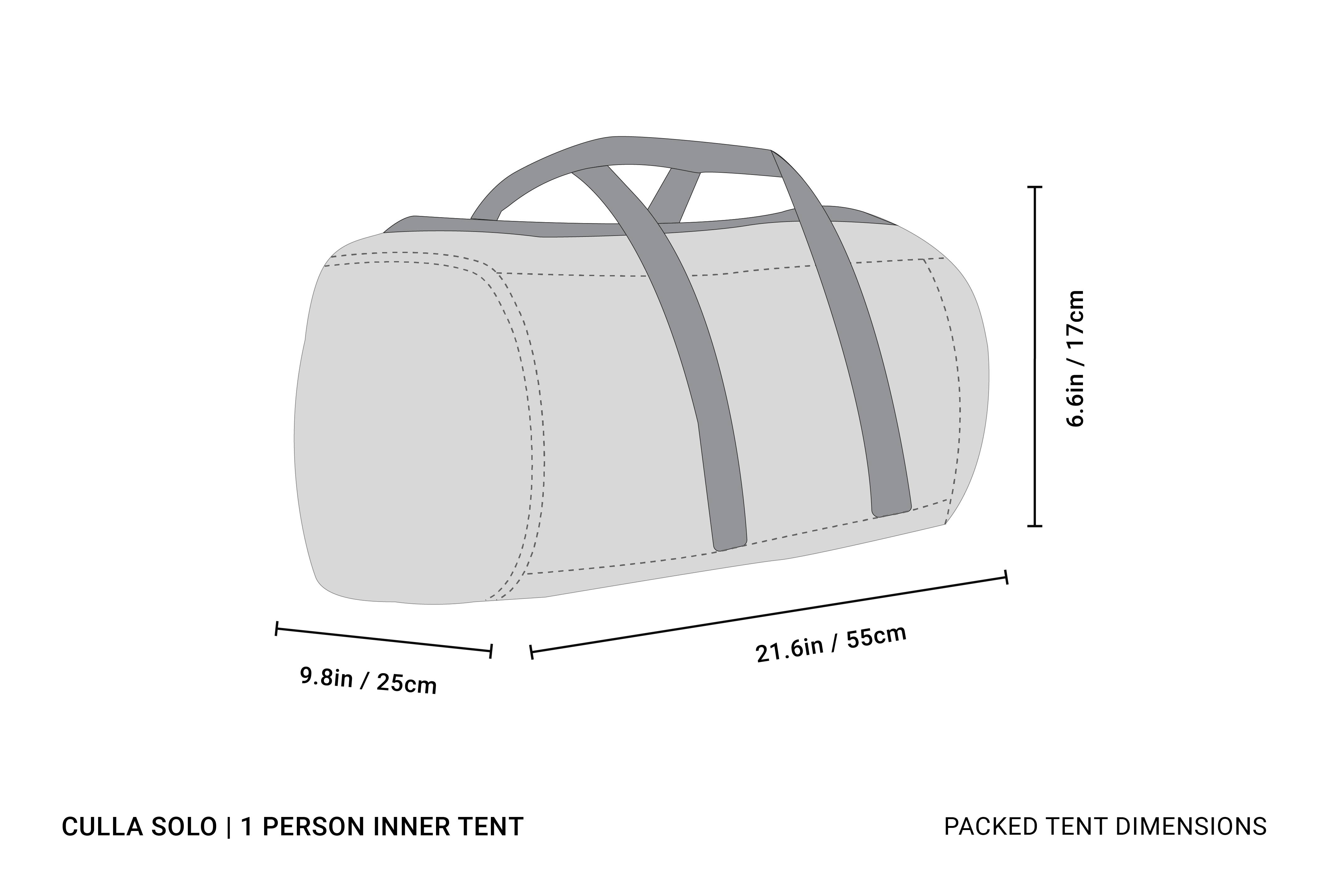 CULLA SOLO | 1 PERSON INSULATED INNER TENT