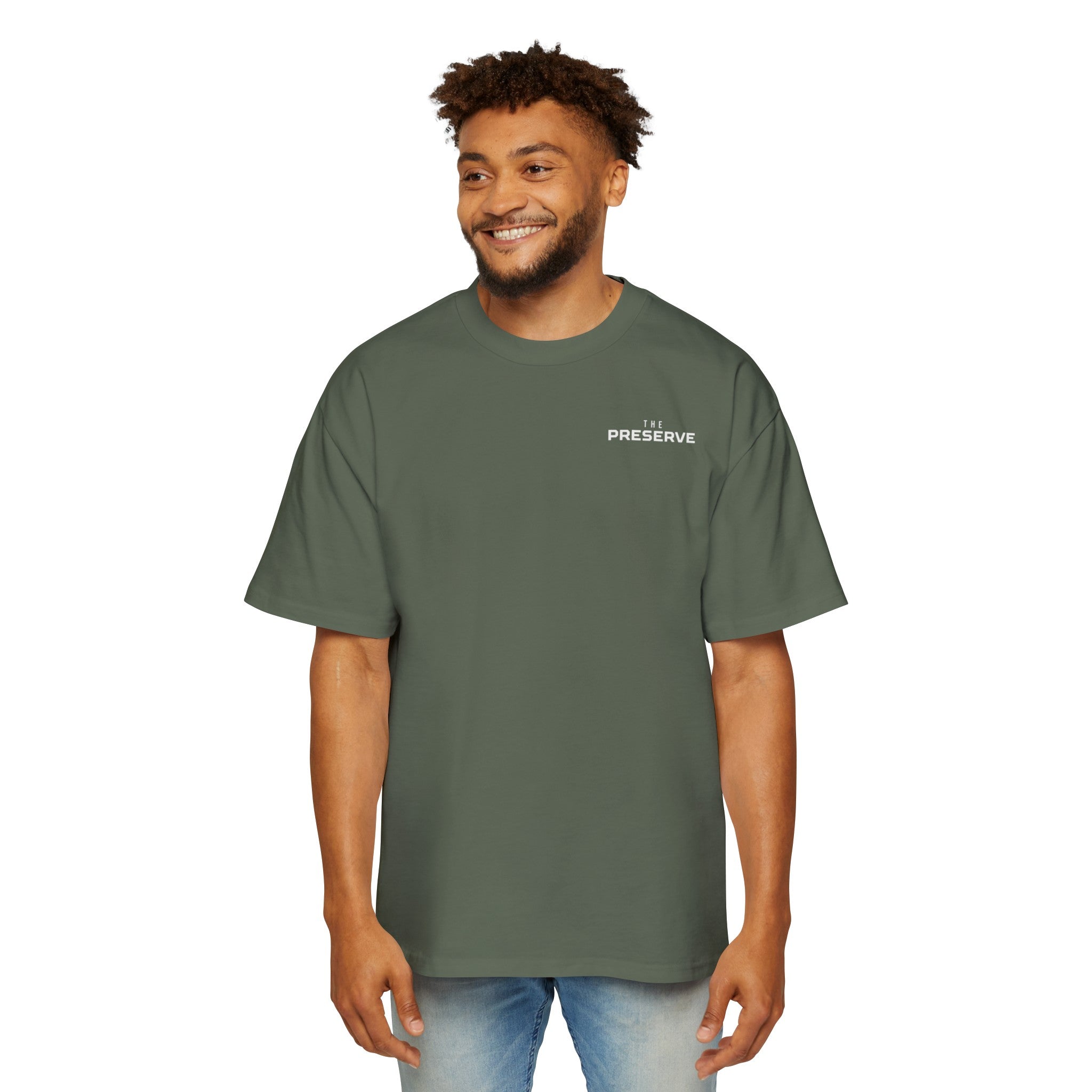 The Preserve Fundraiser Shield Heavy Oversized Tee V1