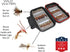 Wild Water Caddis Fly Assortment, 36 Flies with Small Fly Box