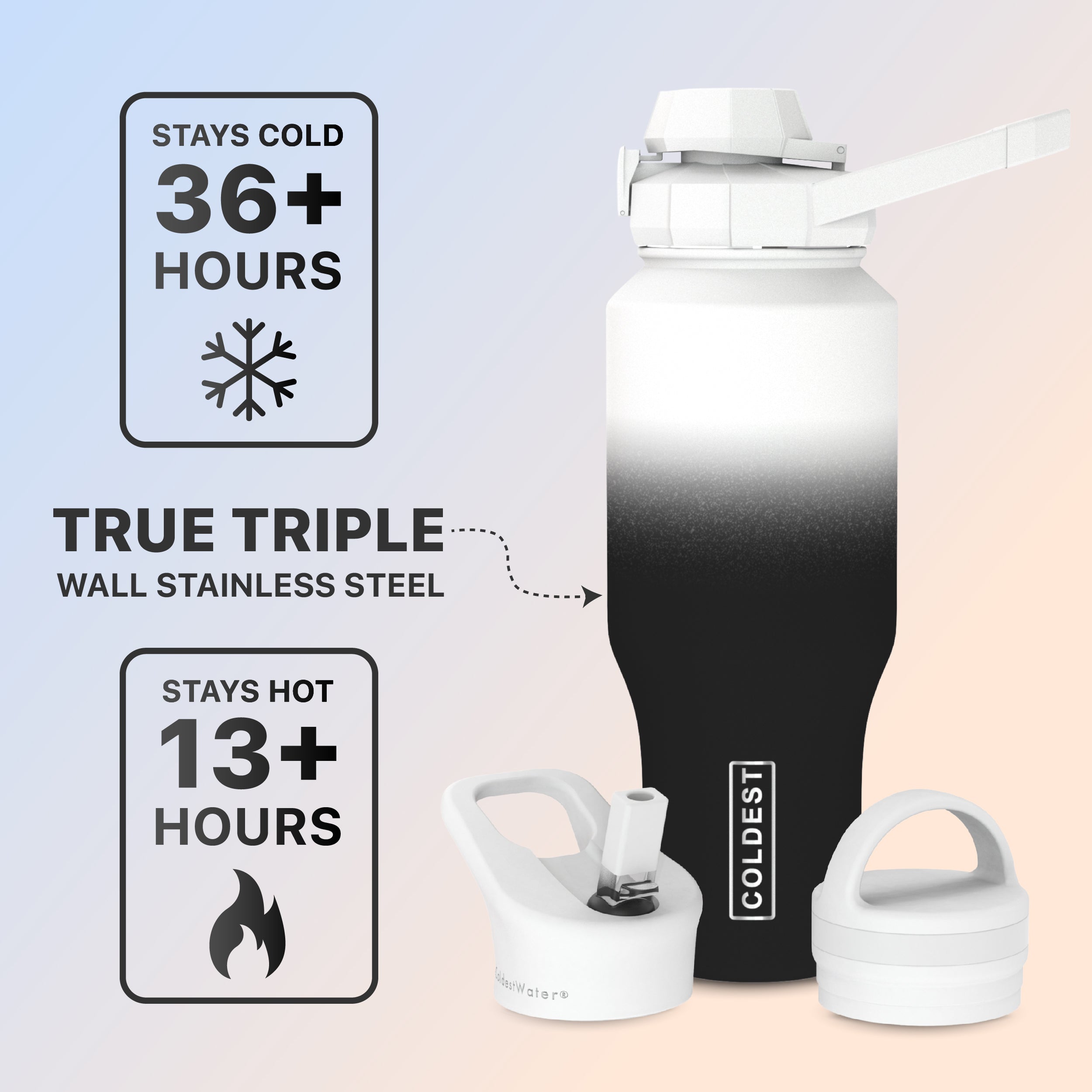 Coldest 36oz Universal Bottle