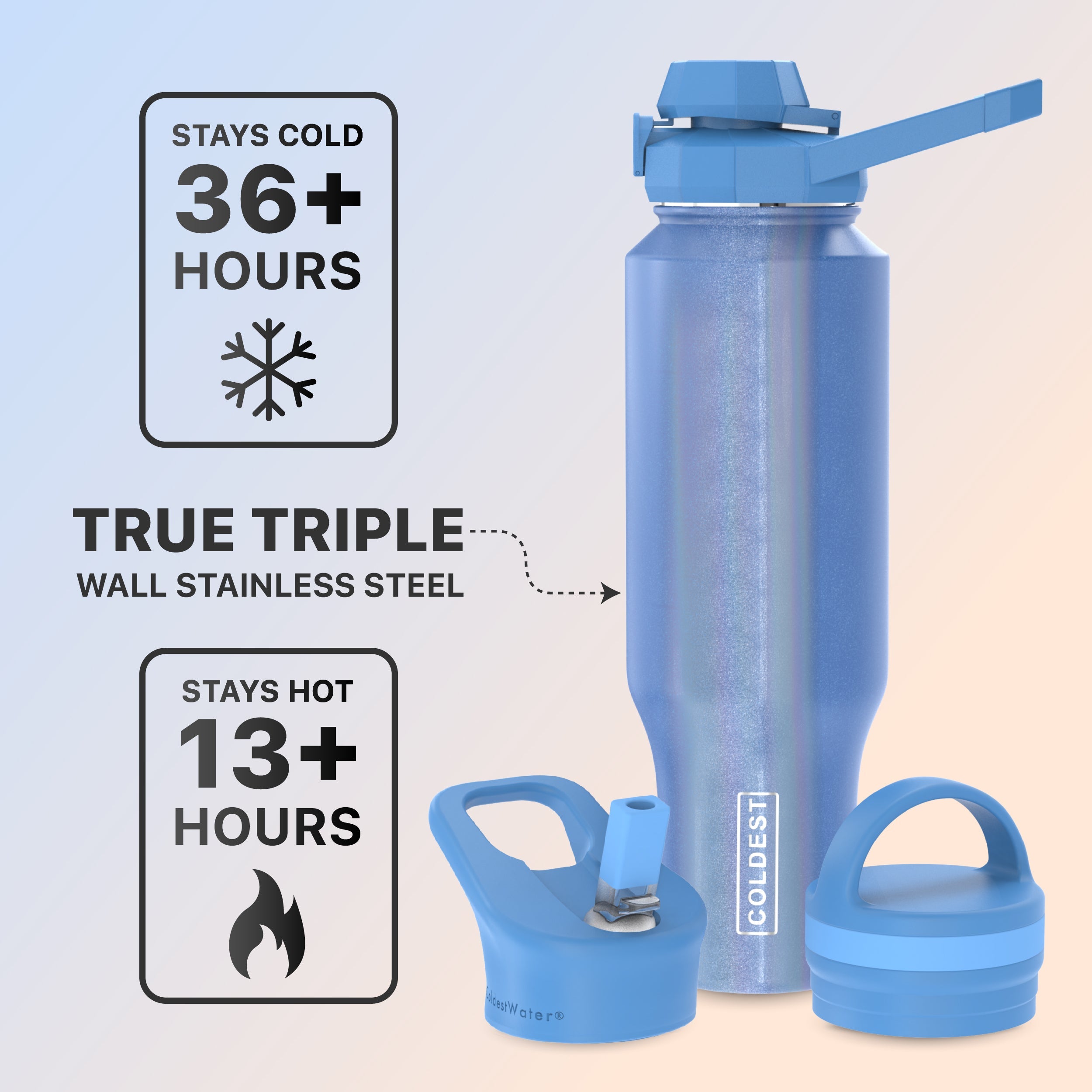 Coldest 46oz Universal Bottle