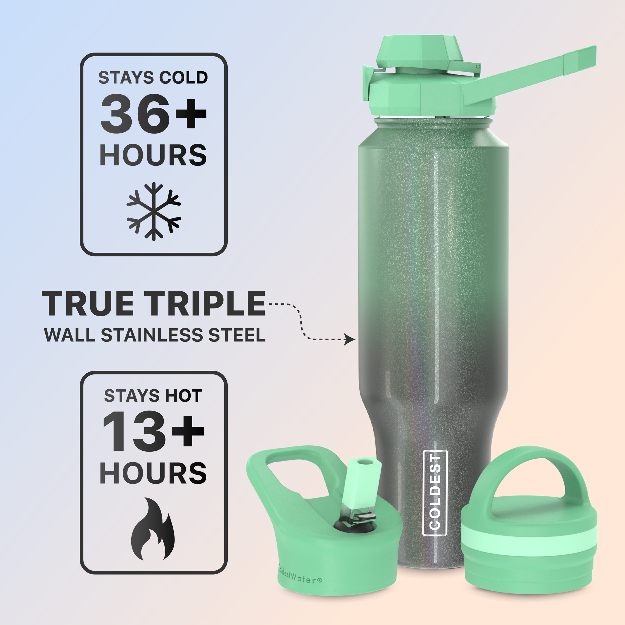 Coldest 46oz Universal Bottle