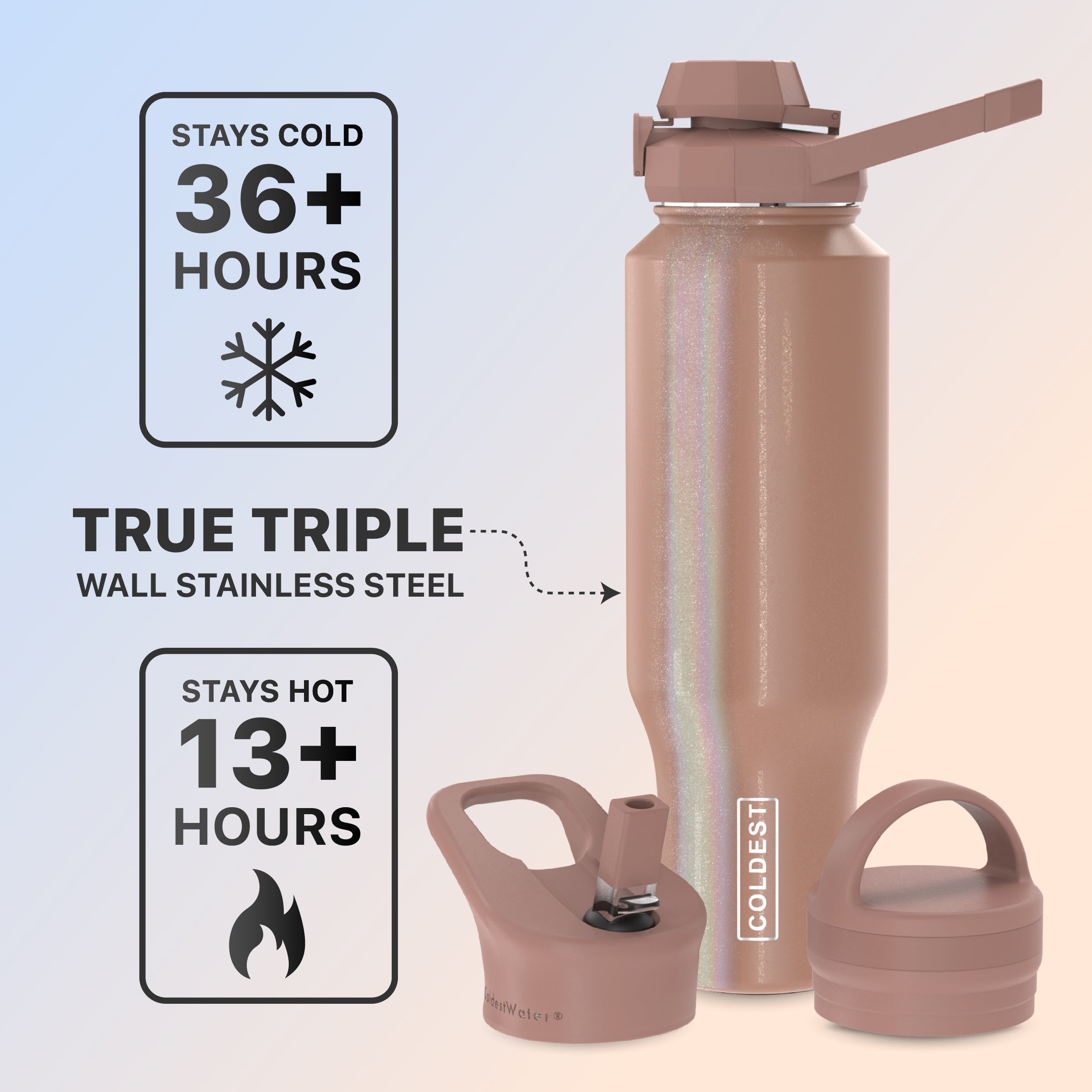 Coldest 46oz Universal Bottle