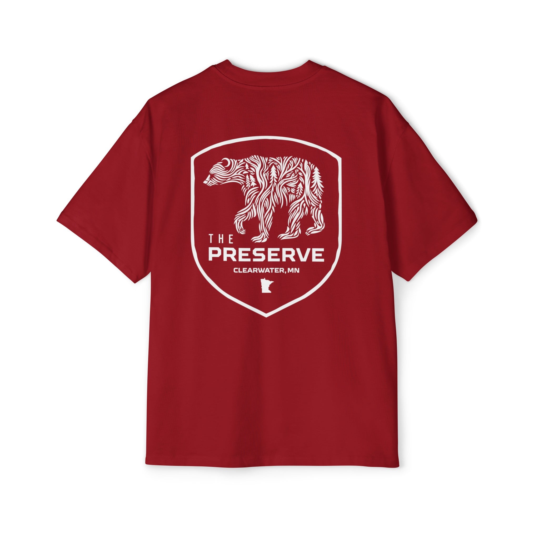 The Preserve Fundraiser Shield Heavy Oversized Tee V1