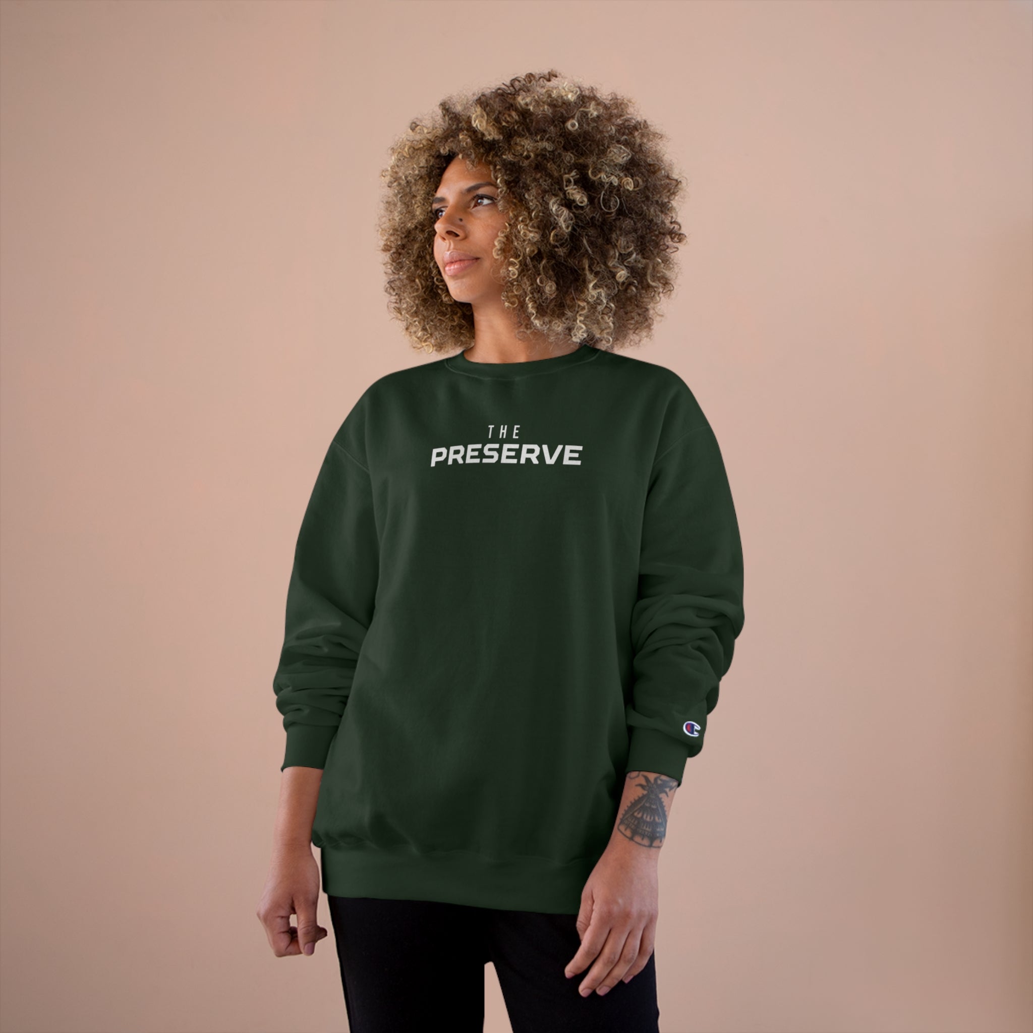 The Preserve Fundraiser Shield Champion Sweatshirt