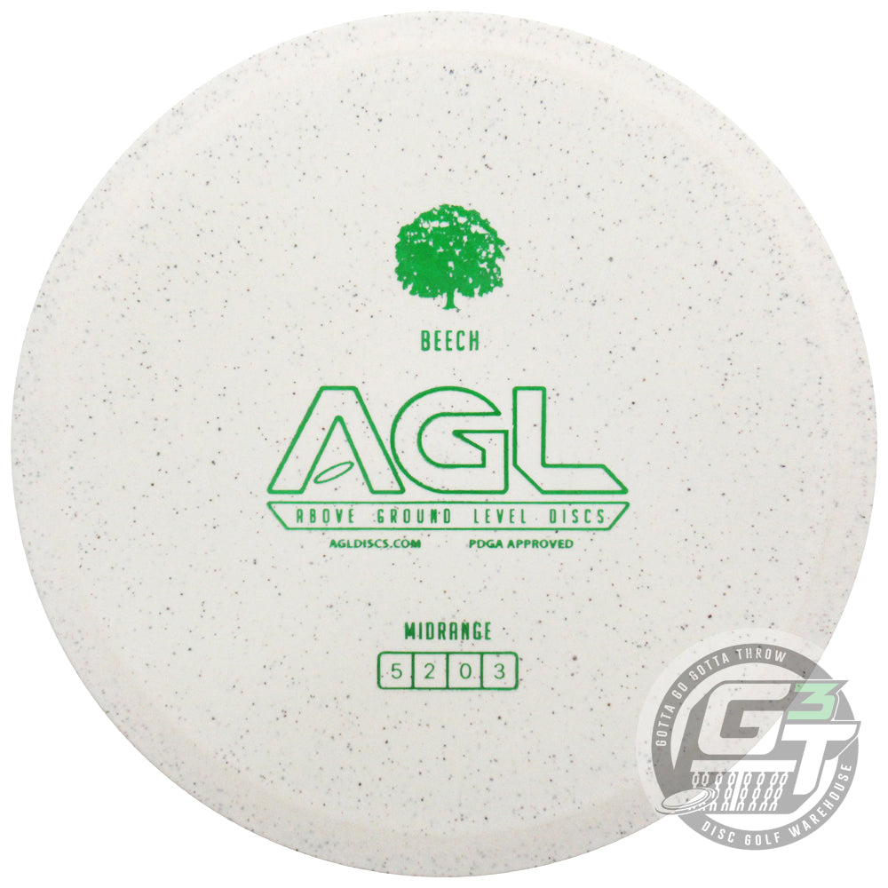 Above Ground Level Hemp Woodland Beech Midrange Golf Disc