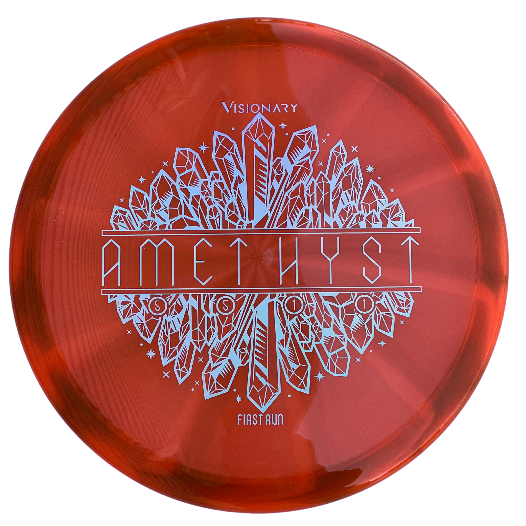 Visionary Mystic Blend Amethyst Midrange Golf Disc