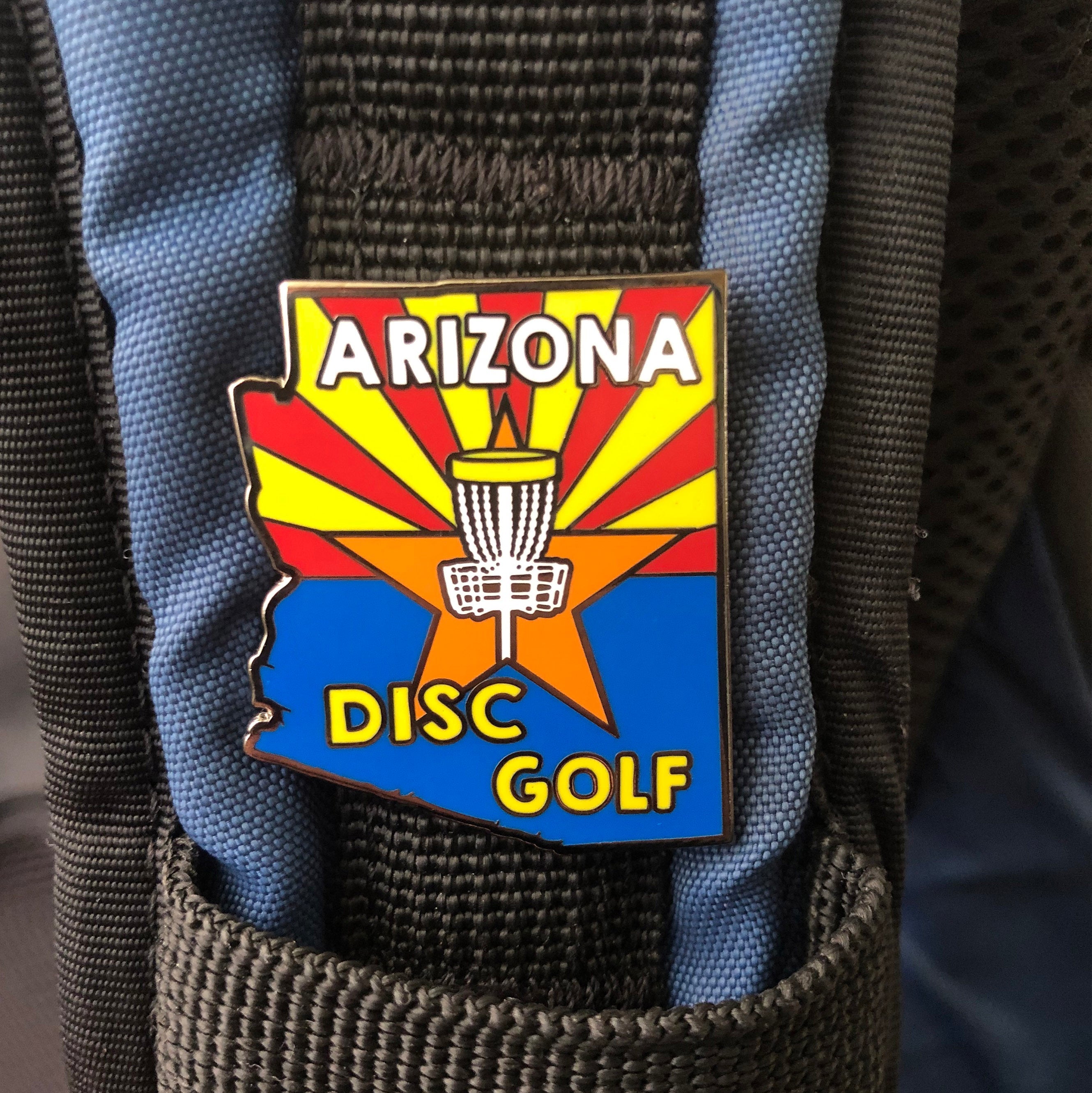 Arizona State Disc Golf Pin