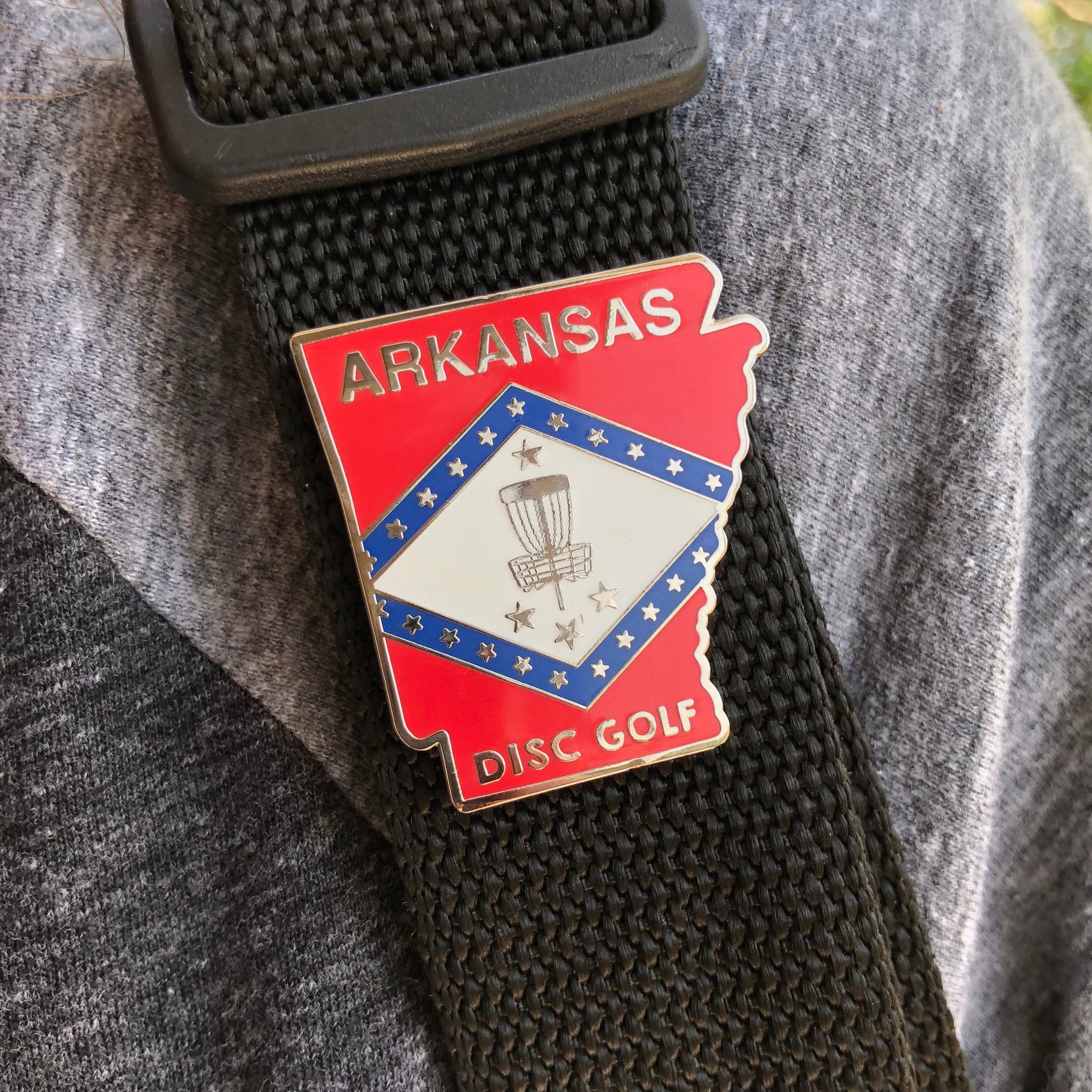 Arkansas State Disc Golf Pin