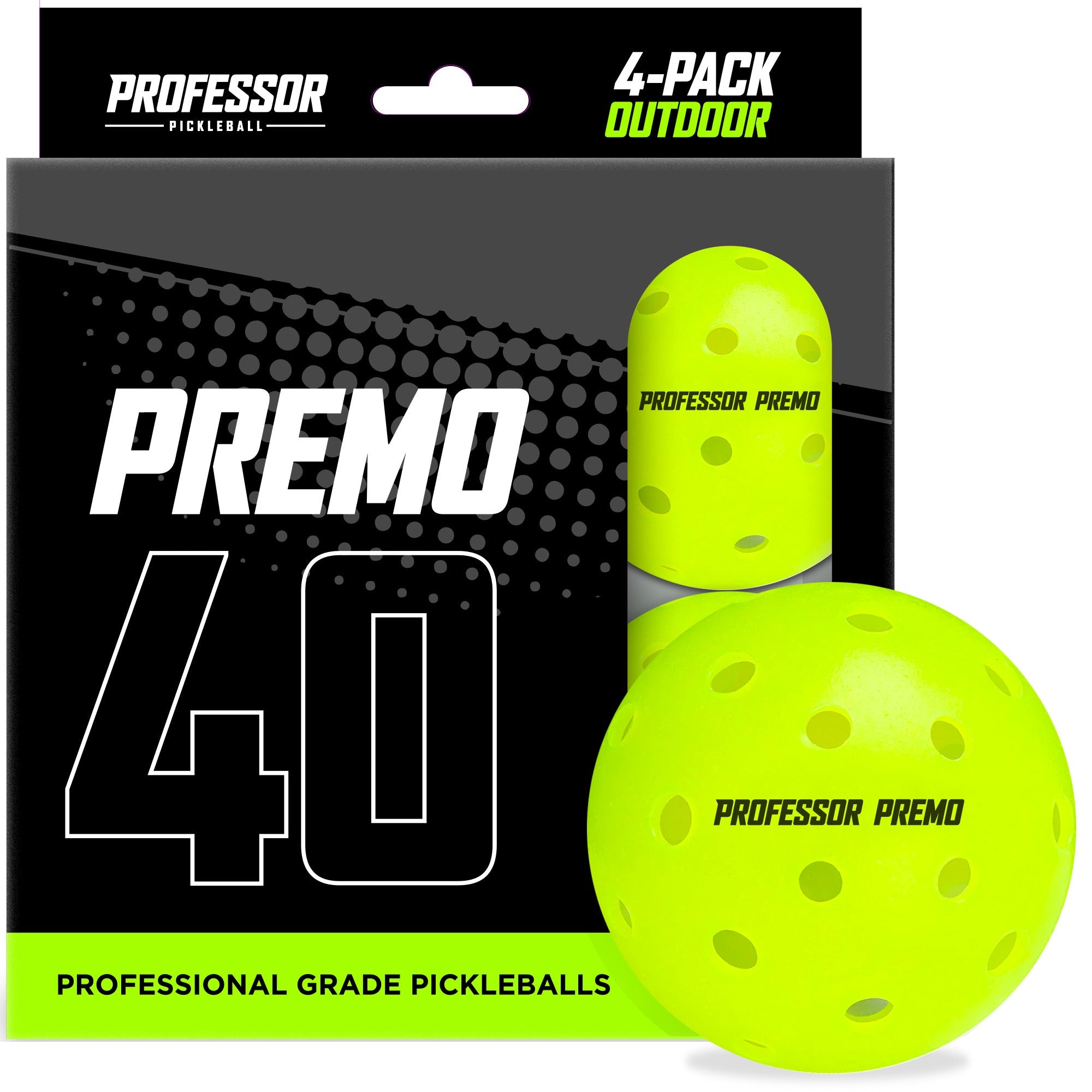 PREMO40 Pro-Grade Outdoor Pickleball Balls