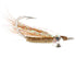 Wild Water Fly Fishing Brown Crazy Charlie, Size 4, Qty. 6