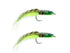 Wild Water Fly Fishing Camo Frog Pattern Snake Head Popper, Size 2/0, Qty. 2