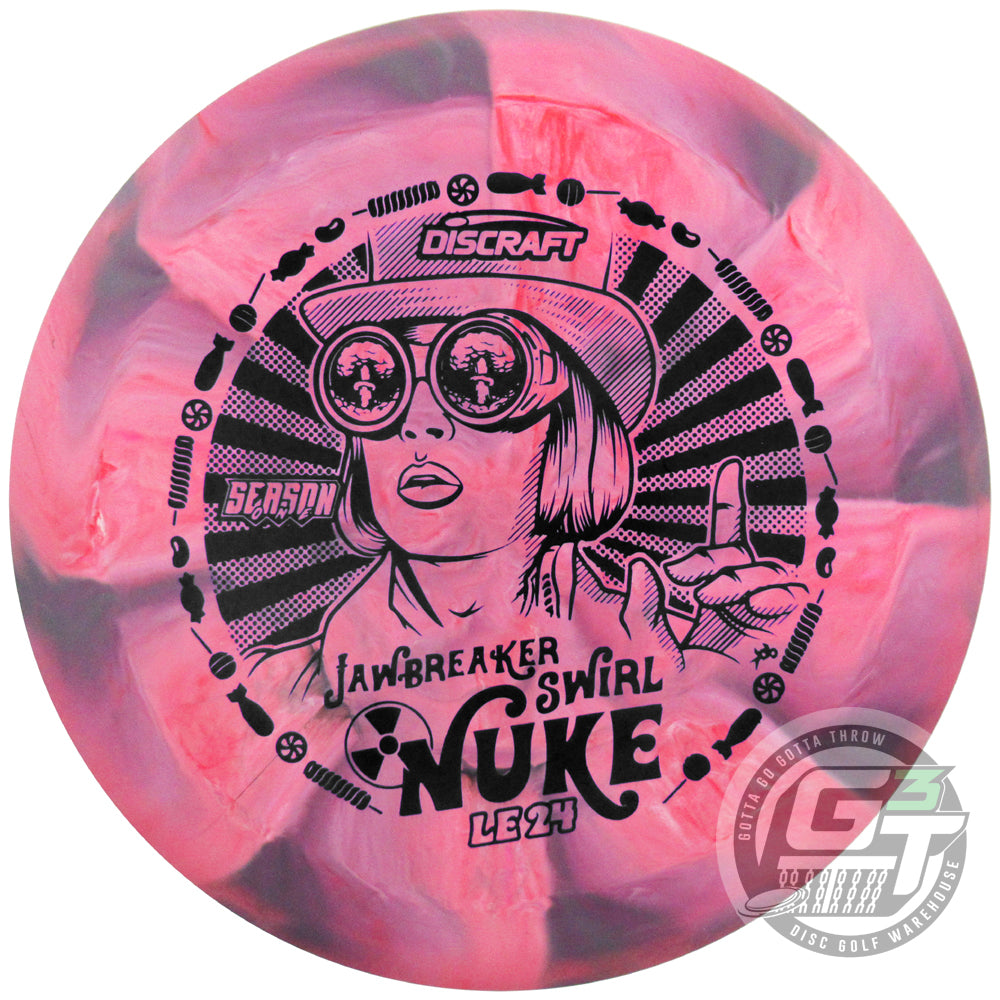 Discraft Limited Edition 2024 Ledgestone Open Swirl Jawbreaker Nuke Distance Driver Golf Disc