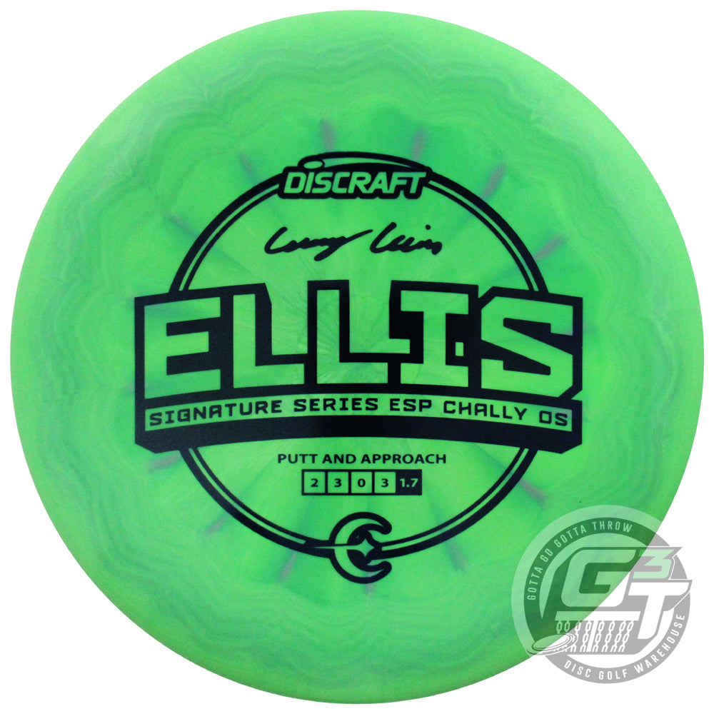 Discraft Limited Edition 2023 Signature Series Corey Ellis Swirl ESP Challenger OS Putter Golf Disc