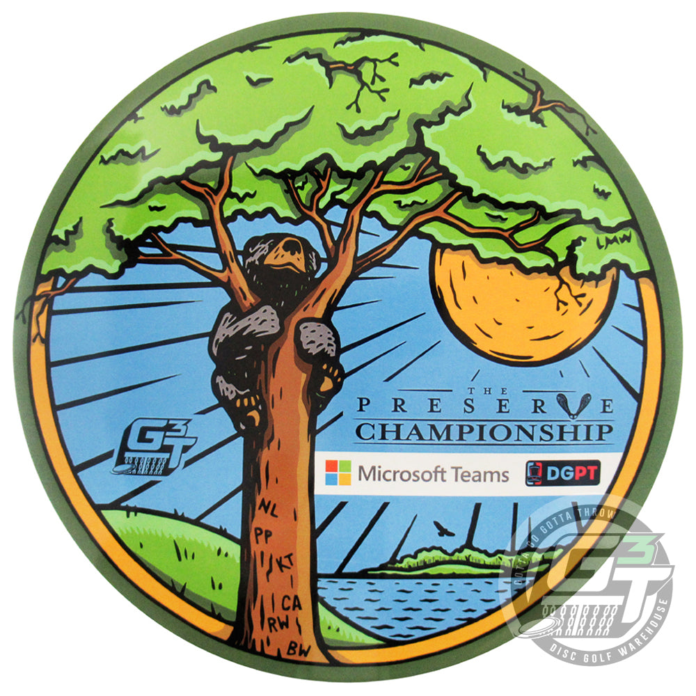 Discraft Limited Edition 2024 Preserve Championship SuperColor ESP Buzzz Midrange Golf Disc