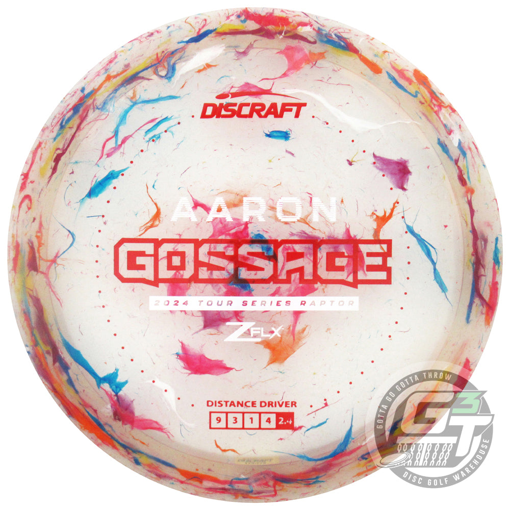 PRE-ORDER Discraft Limited Edition 2024 Tour Series Aaron Gossage Jawbreaker Elite Z FLX Raptor Distance Driver Golf Disc