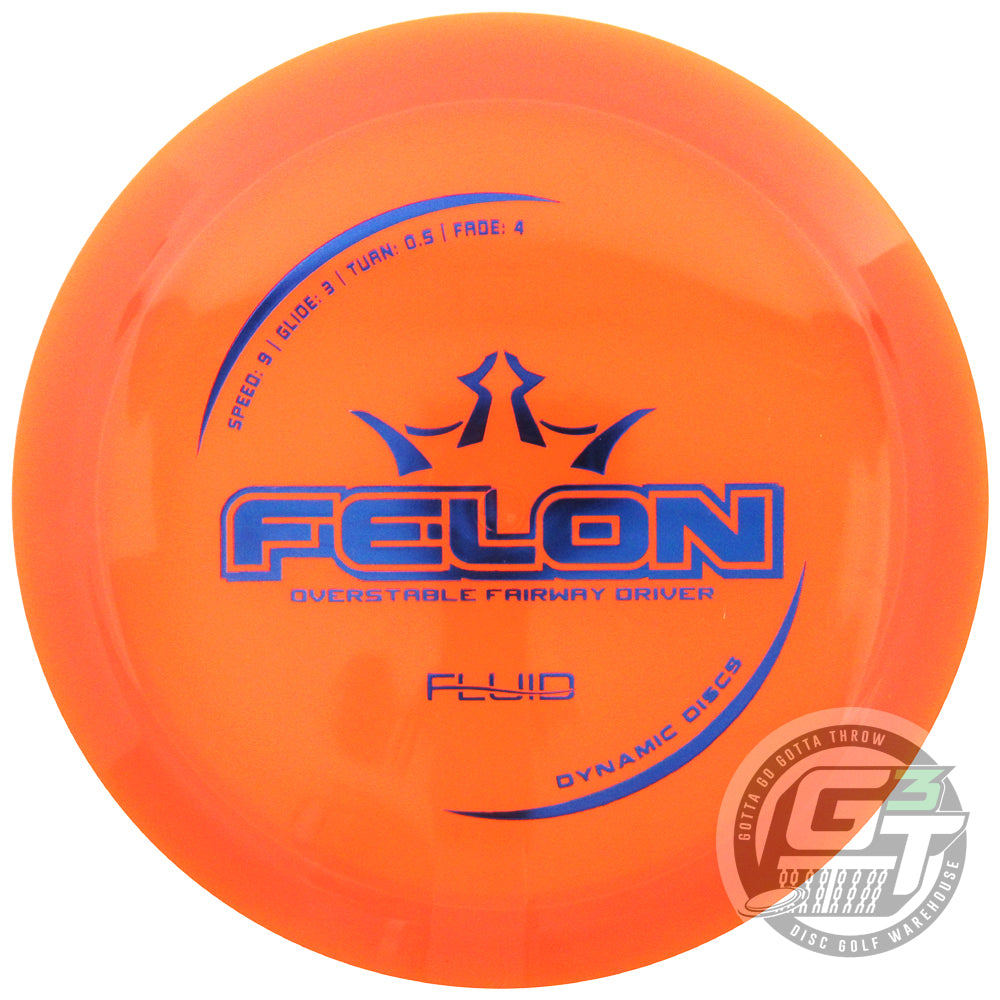 Dynamic Discs Fluid Felon Fairway Driver Golf Disc