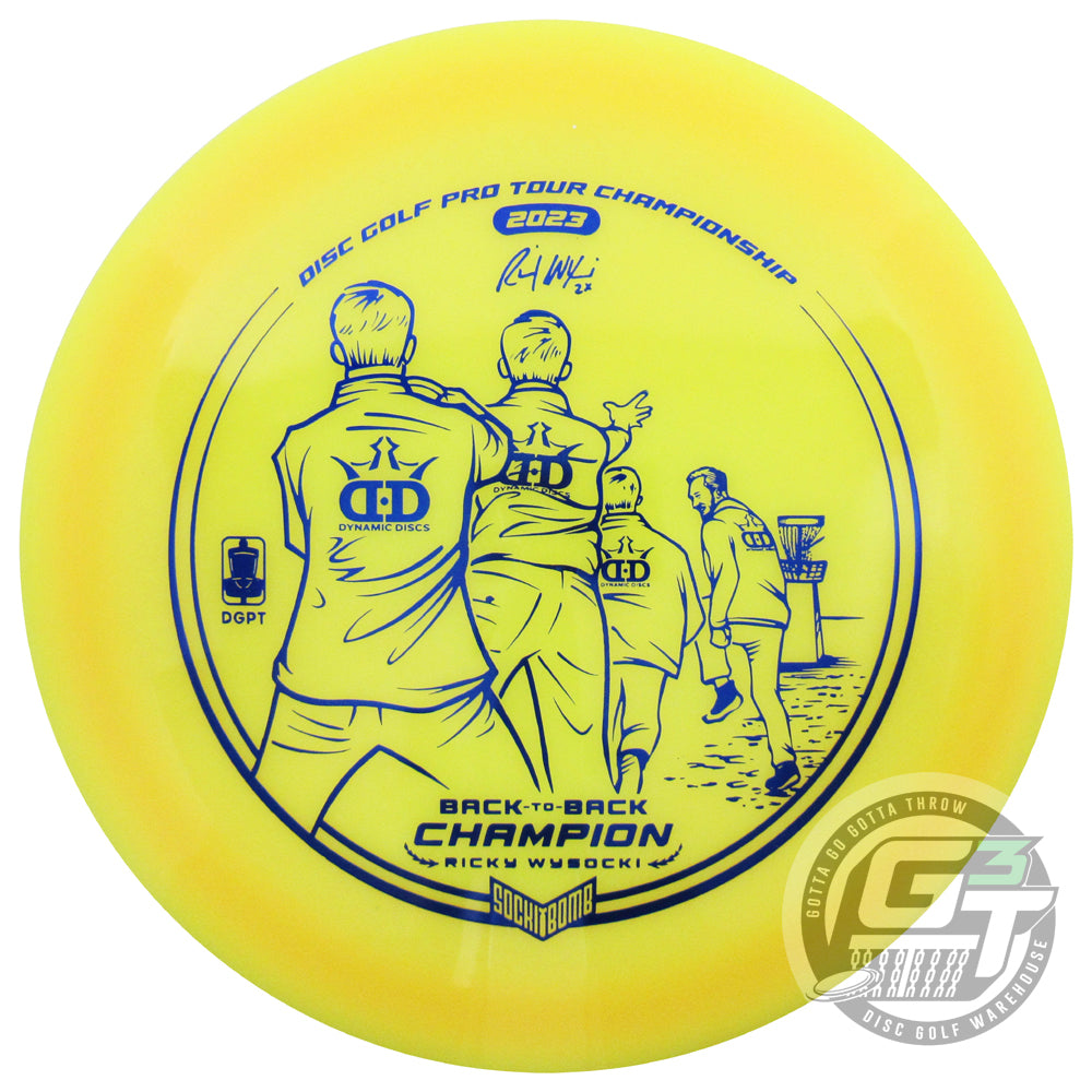 Dynamic Discs Limited Edition Ricky Wysocki 2023 DGPT Champion Hybrid Raider Distance Driver Golf Disc