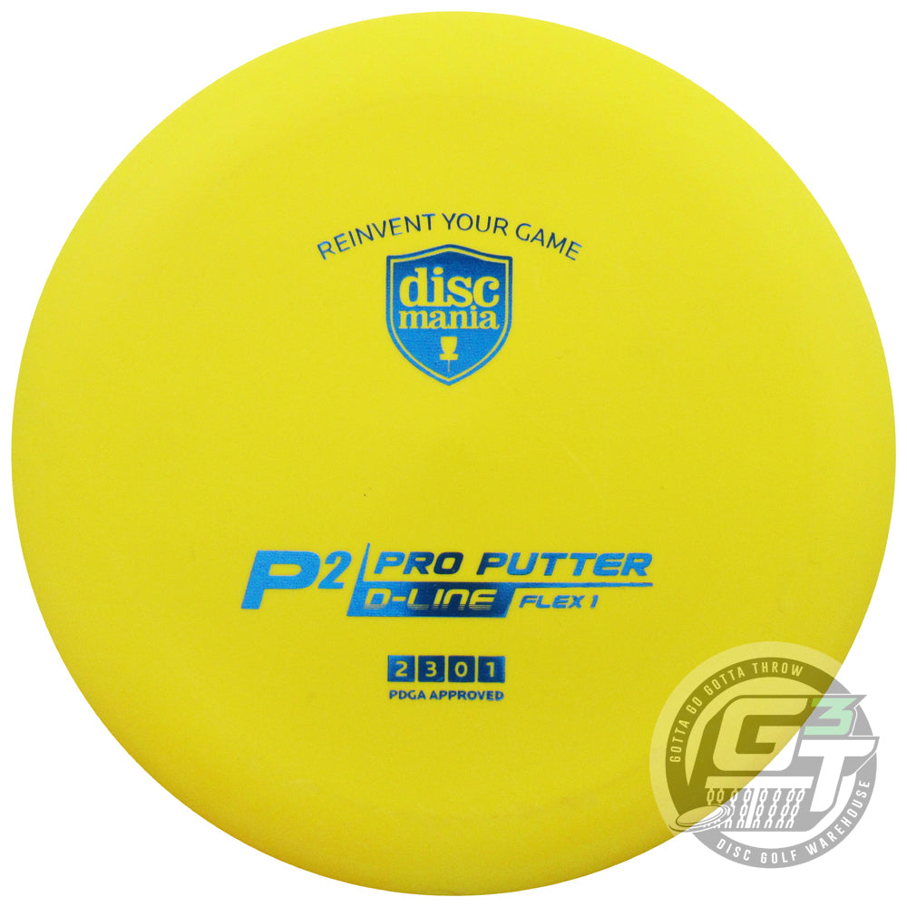 Discmania Limited Edition Bottom Stamp Sky God Mini D-Line Flex 1 P2 Pro Putter Golf Disc