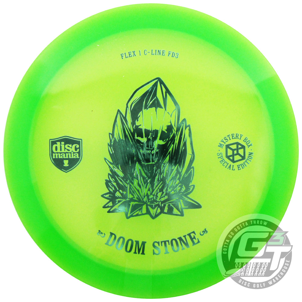 Discmania Limited Edition Doom Stone Stamp C-Line Flex 1 FD3 Fairway Driver Golf Disc