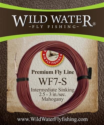 Wild Water Fly Fishing Weight Forward 7 Weight Intermediate Sinking Fly Line