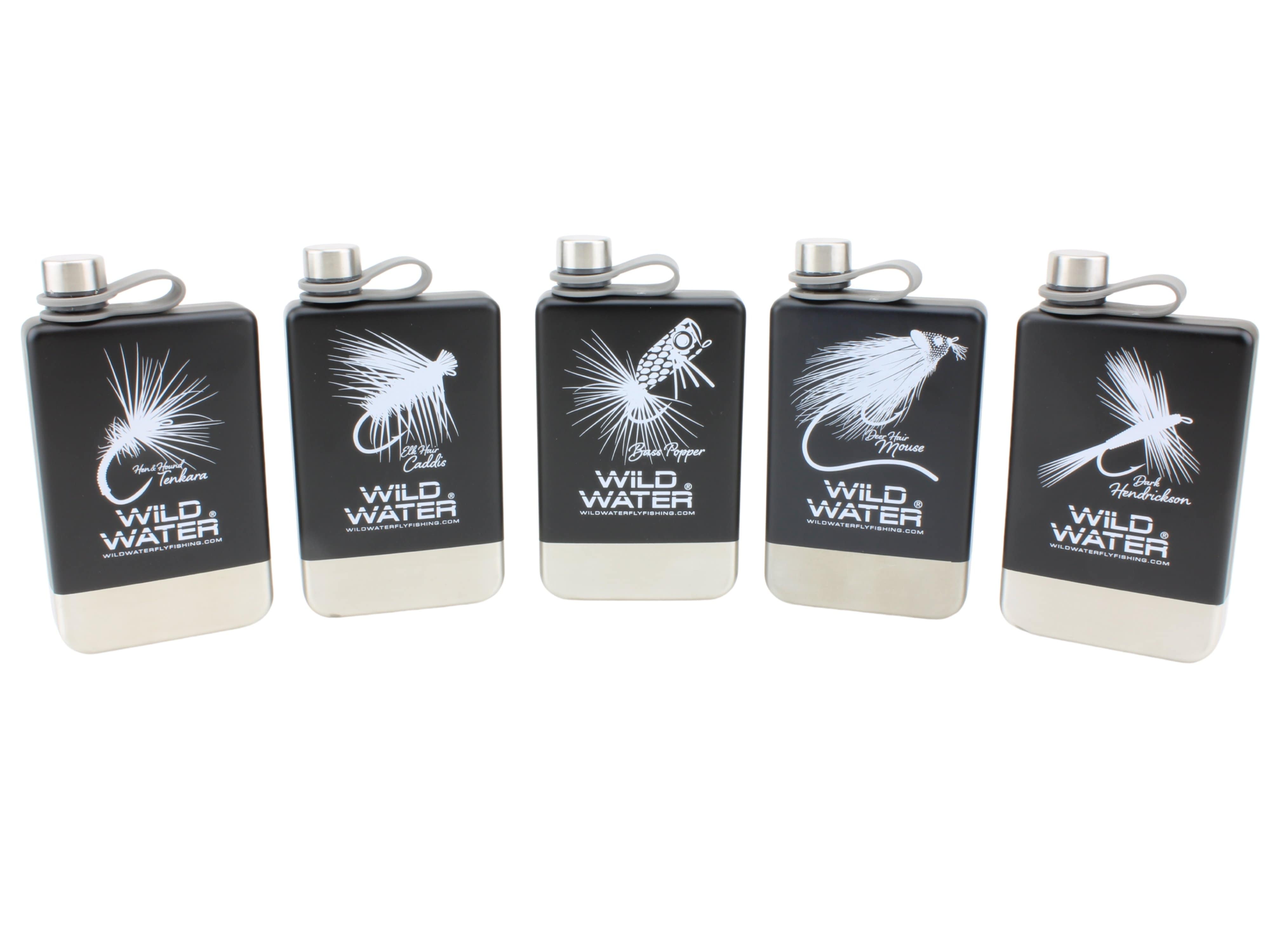 Wild Water Fly Fishing Stainless Steel Flask