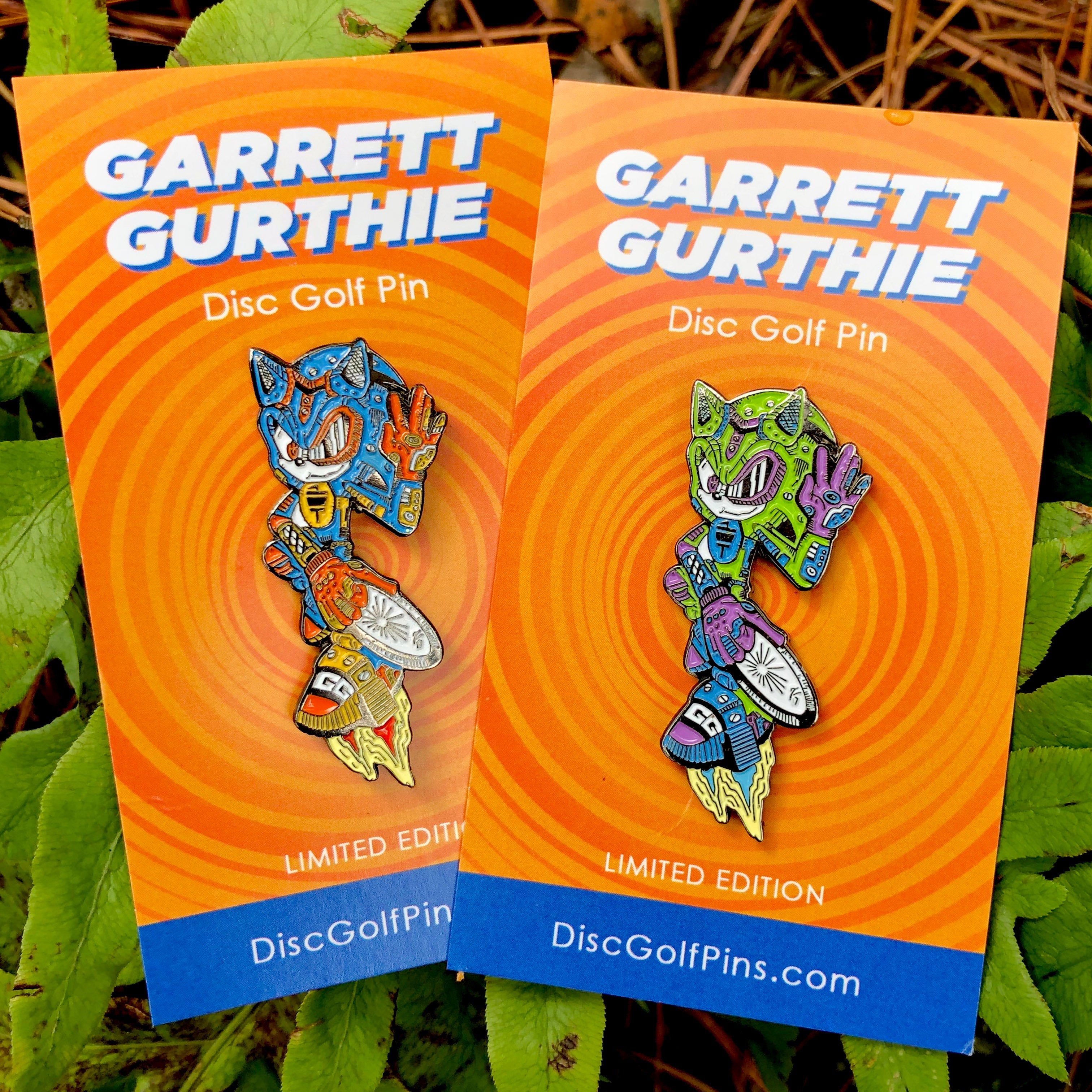 Garrett Gurthie "Double G" Disc Golf Pin - Series 2