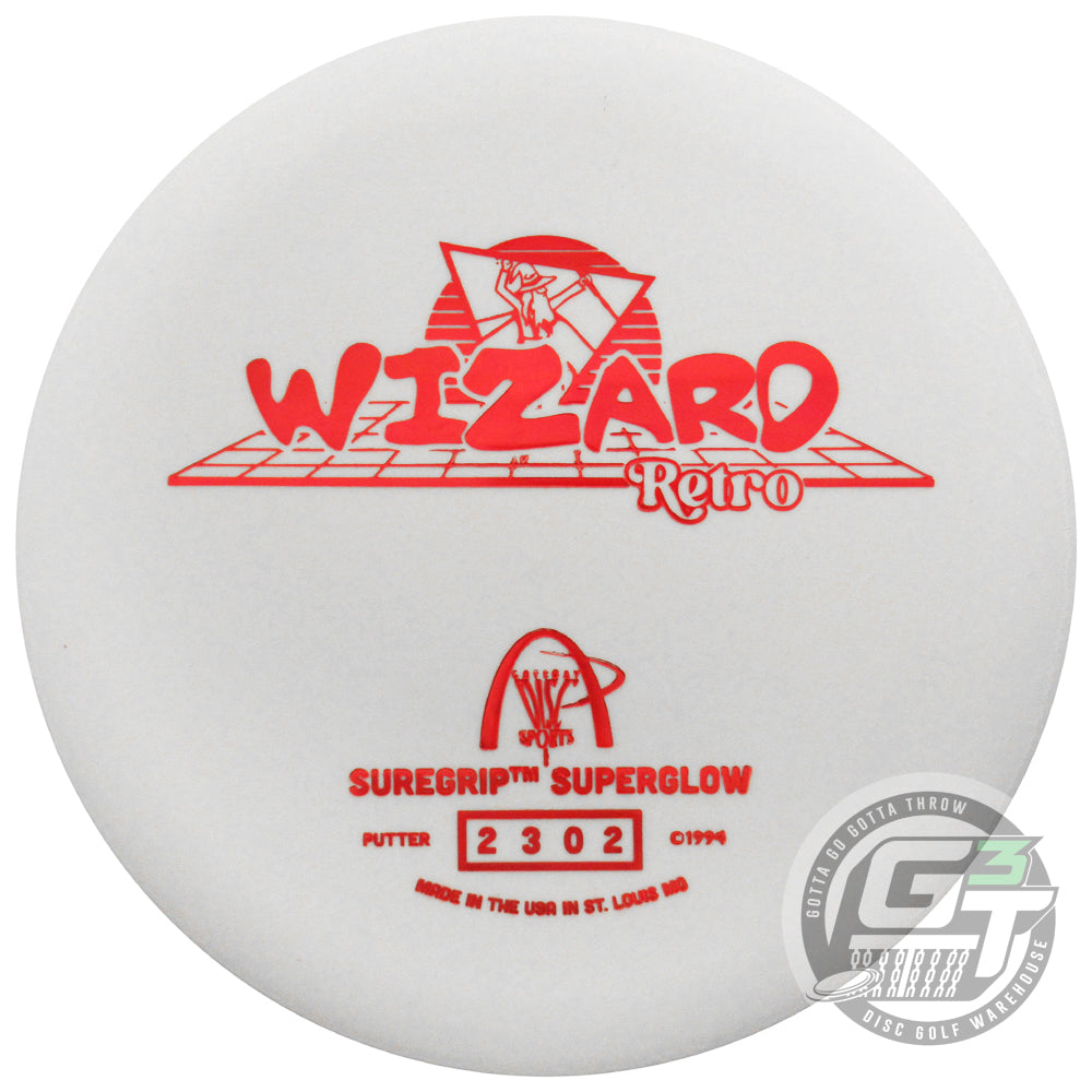 Gateway Super Glow Super Soft Retro Wizard Putter Golf Disc