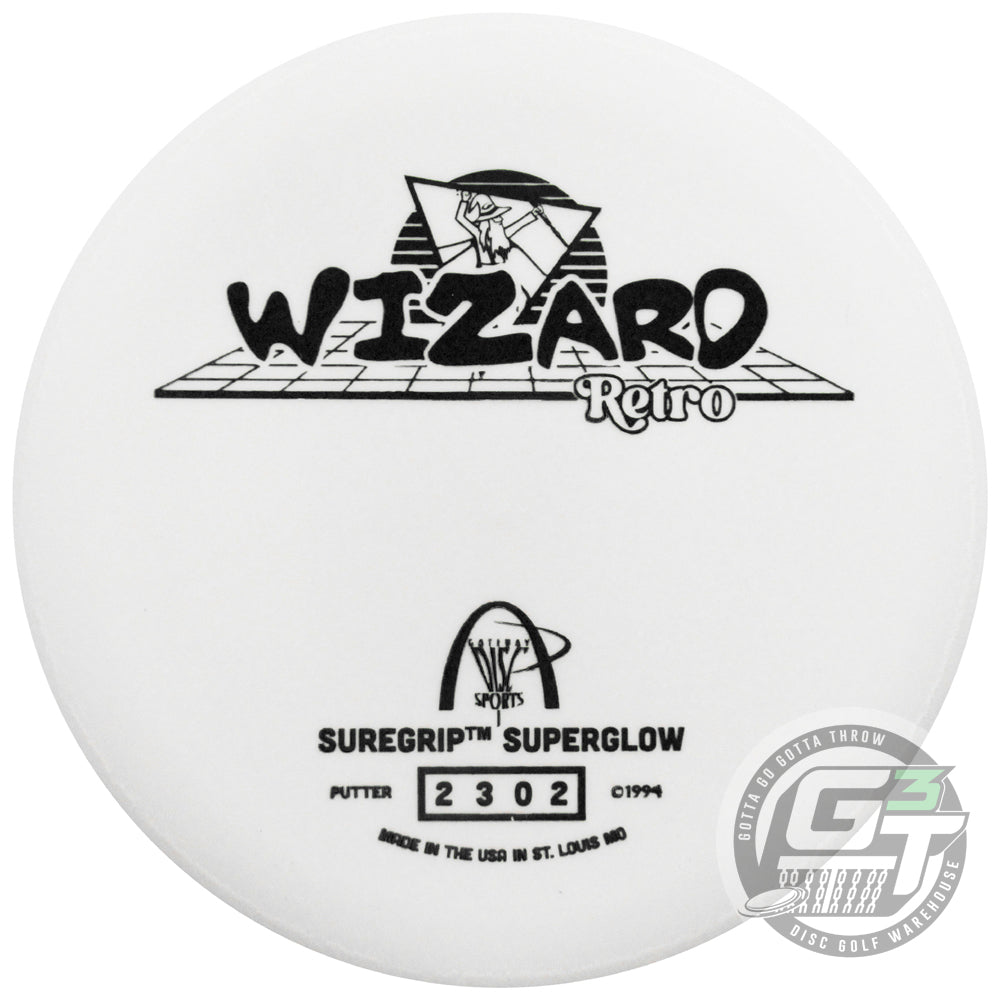 Gateway Super Glow Super Stupid Soft Retro Wizard Putter Golf Disc