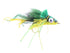 Wild Water Fly Fishing Green and Yellow Deer Hair Diver, size 2, qty. 2