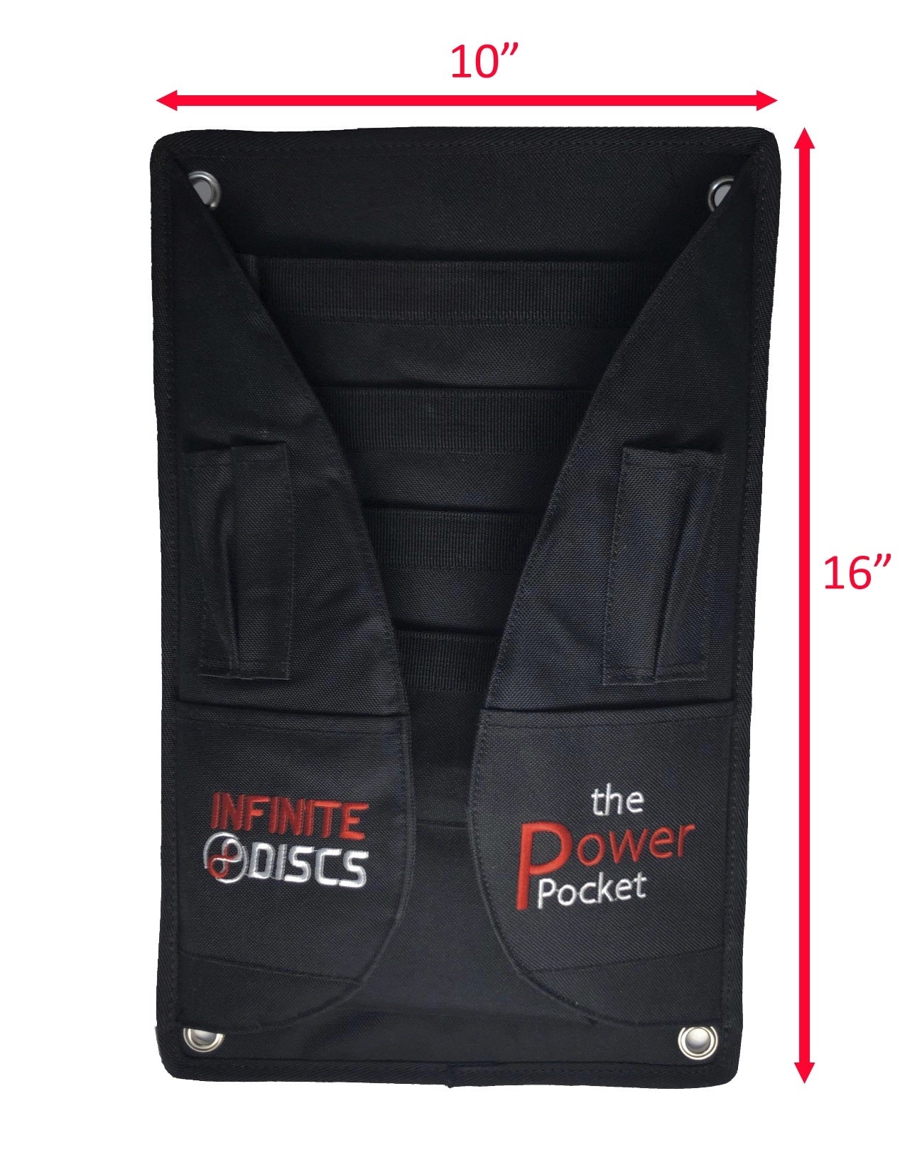 Infinite Discs Power Pocket Disc Golf Cart Bag