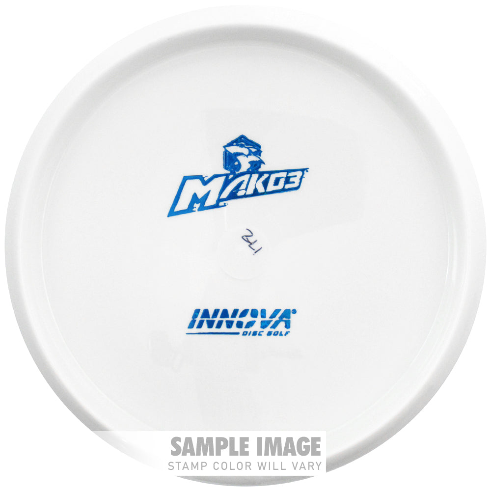 Innova White Bottom Stamp Star Mako3 Midrange Golf Disc