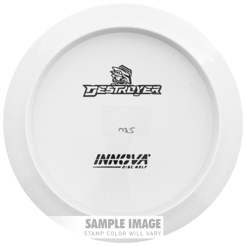 Innova White Bottom Stamp Star Destroyer Distance Driver Golf Disc