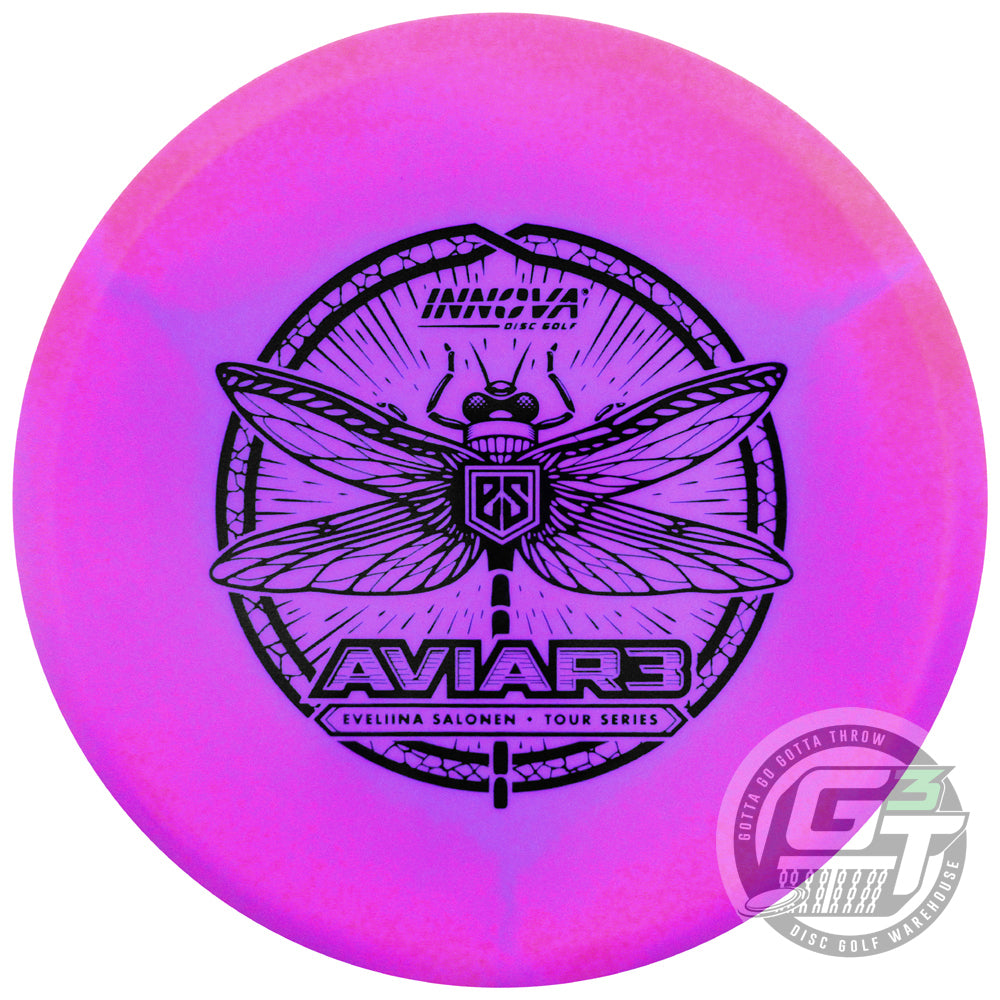 Innova Limited Edition 2024 Tour Series Eveliina Salonen Glow Halo Star Aviar3 Putter Golf Disc