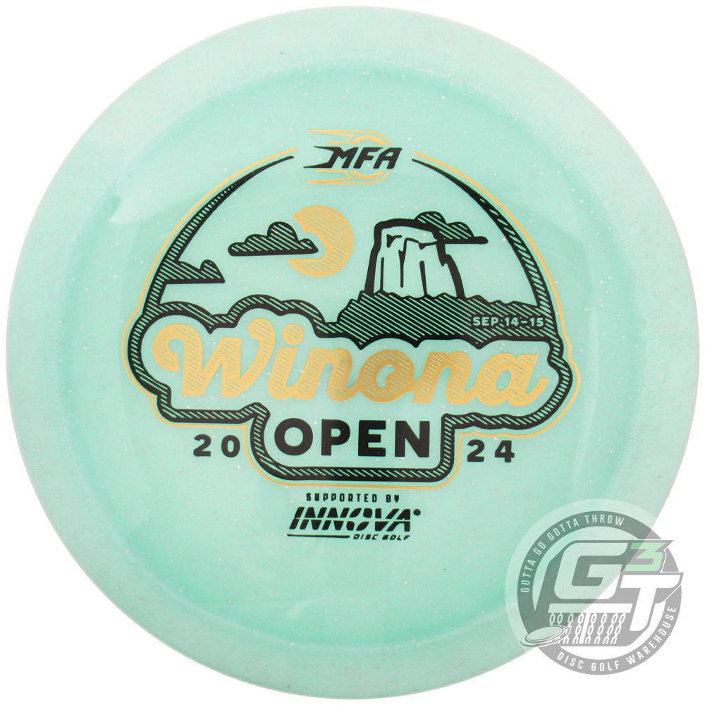 Innova Limited Edition 2024 Winona Open Glow Metal Flake Champion Charger Distance Driver Golf Disc