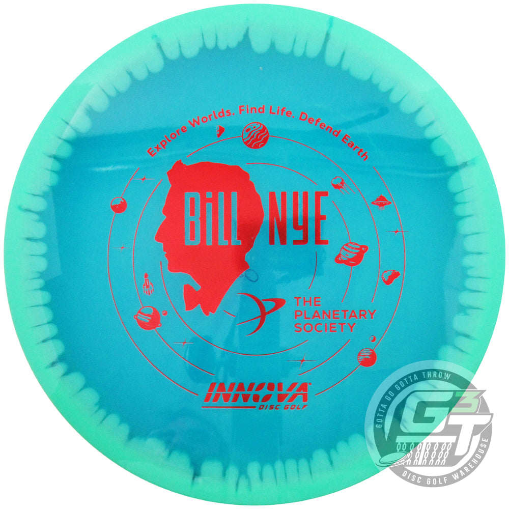 Innova Limited Edition Collab Edition Bill Nye Halo Champion Mako3 Midrange Golf Disc