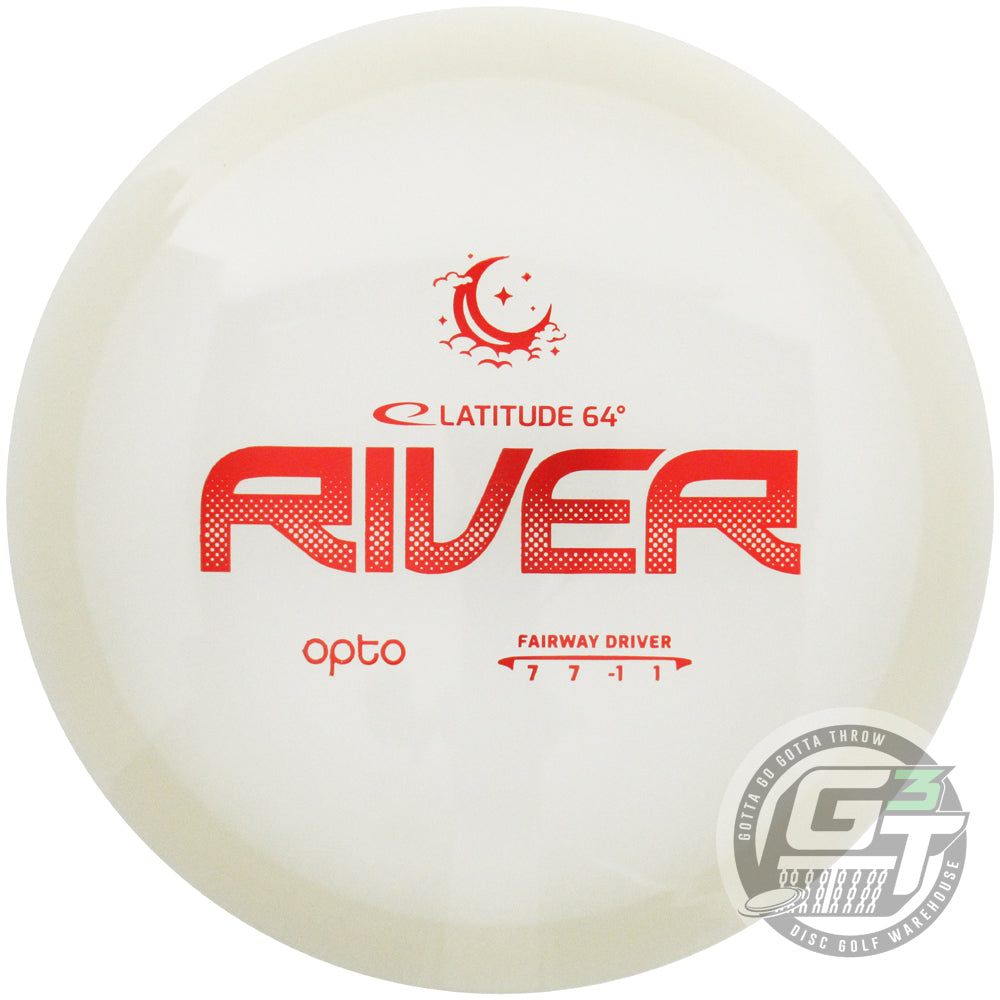 Latitude 64 Moonshine Glow Opto River Fairway Driver Golf Disc