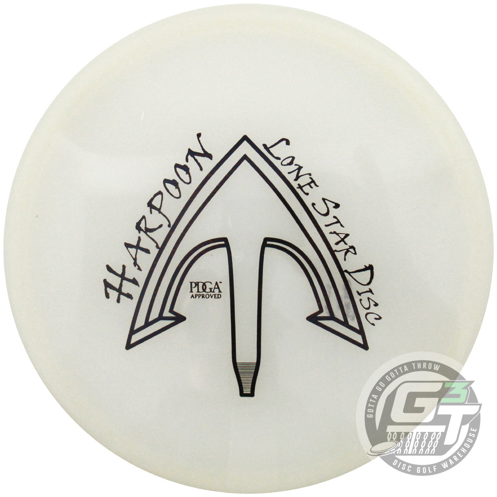 Lone Star Artist Series Glow Alpha Harpoon Midrange Golf Disc