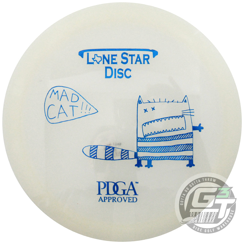 Lone Star Artist Series Glow Alpha Mad Cat Fairway Driver Golf Disc