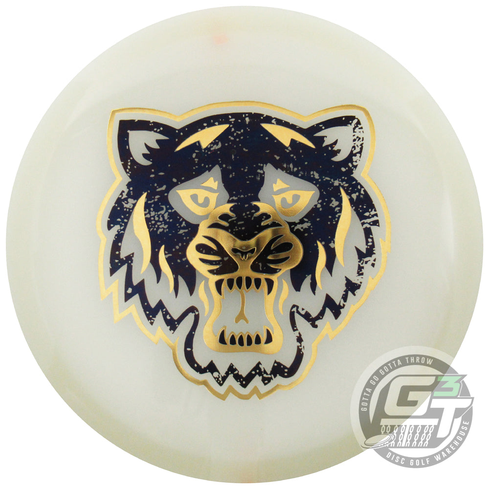 Lone Star Artist Series Glow Bravo Bearkat Midrange Golf Disc