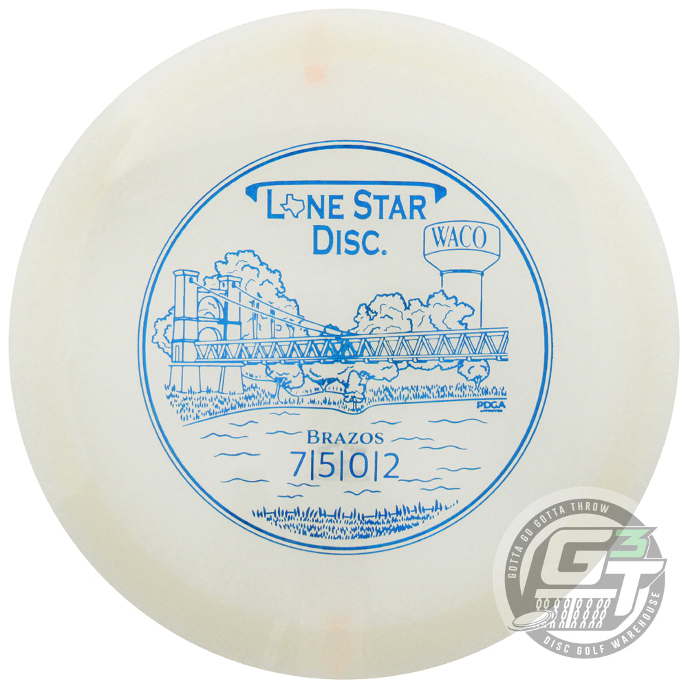 Lone Star Artist Series Glow Bravo Brazos Fairway Driver Golf Disc