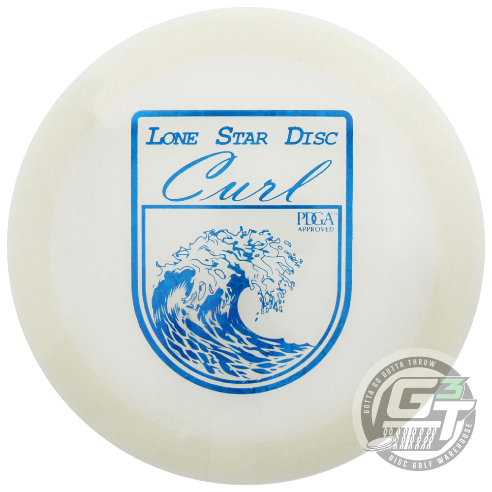 Lone Star Artist Series Glow Bravo Curl Distance Driver Golf Disc