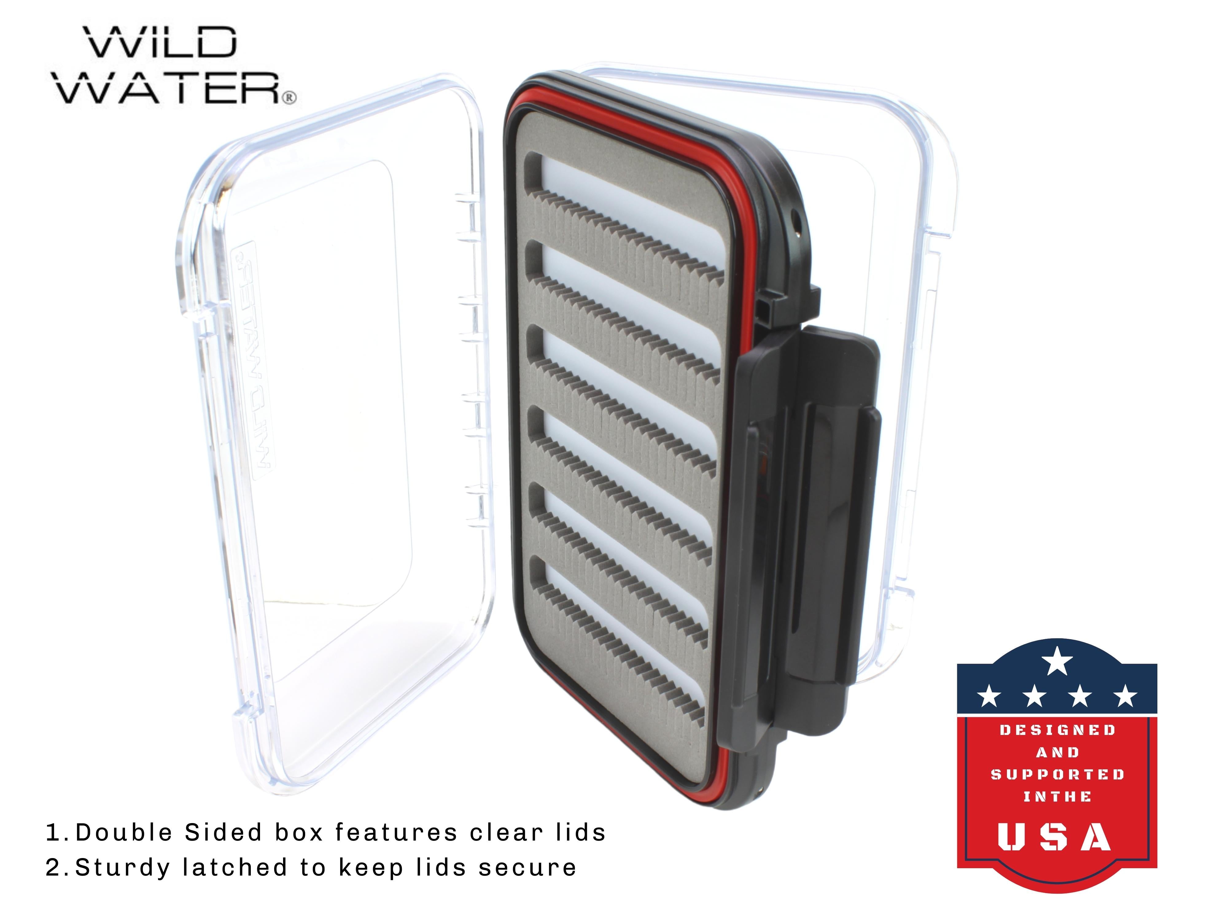 Wild Water Fly Fishing Large Foam Insert Double-sided Fly Box