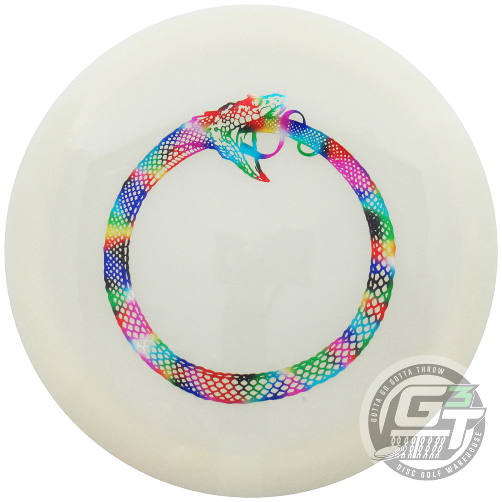 Mint Discs Limited Edition Ouroboros Stamp Glow Nocturnal Diamondback Fairway Driver Golf Disc