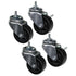 MVP Disc Sports Disc Station Casters Add-On - Set of 4