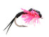 Wild Water Fly Fishing Estaz Stonefly, Metallic Pink, Size 12, Qty. 6