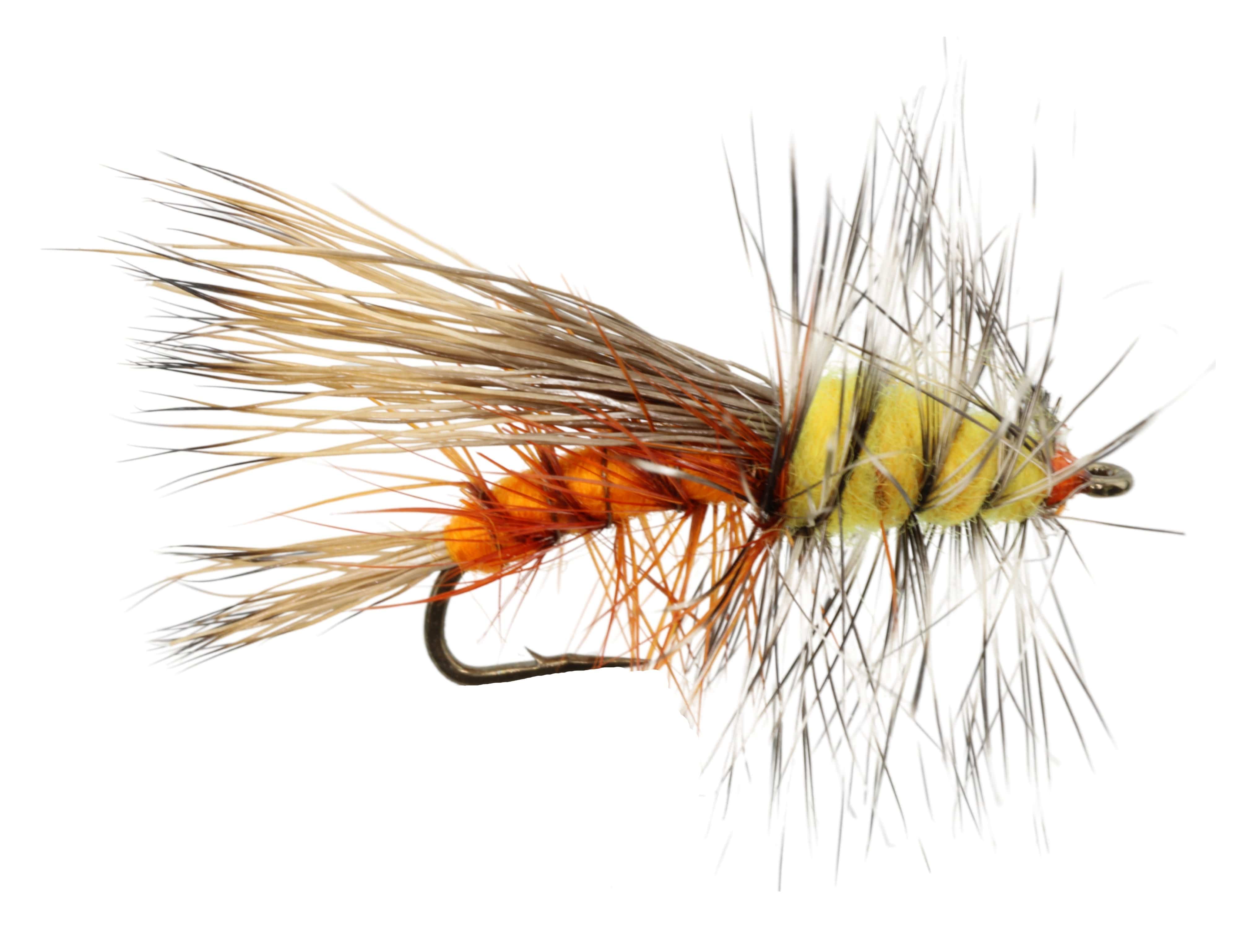 Wild Water Fly Fishing Fly Tying Material Kit, Orange Stimulator