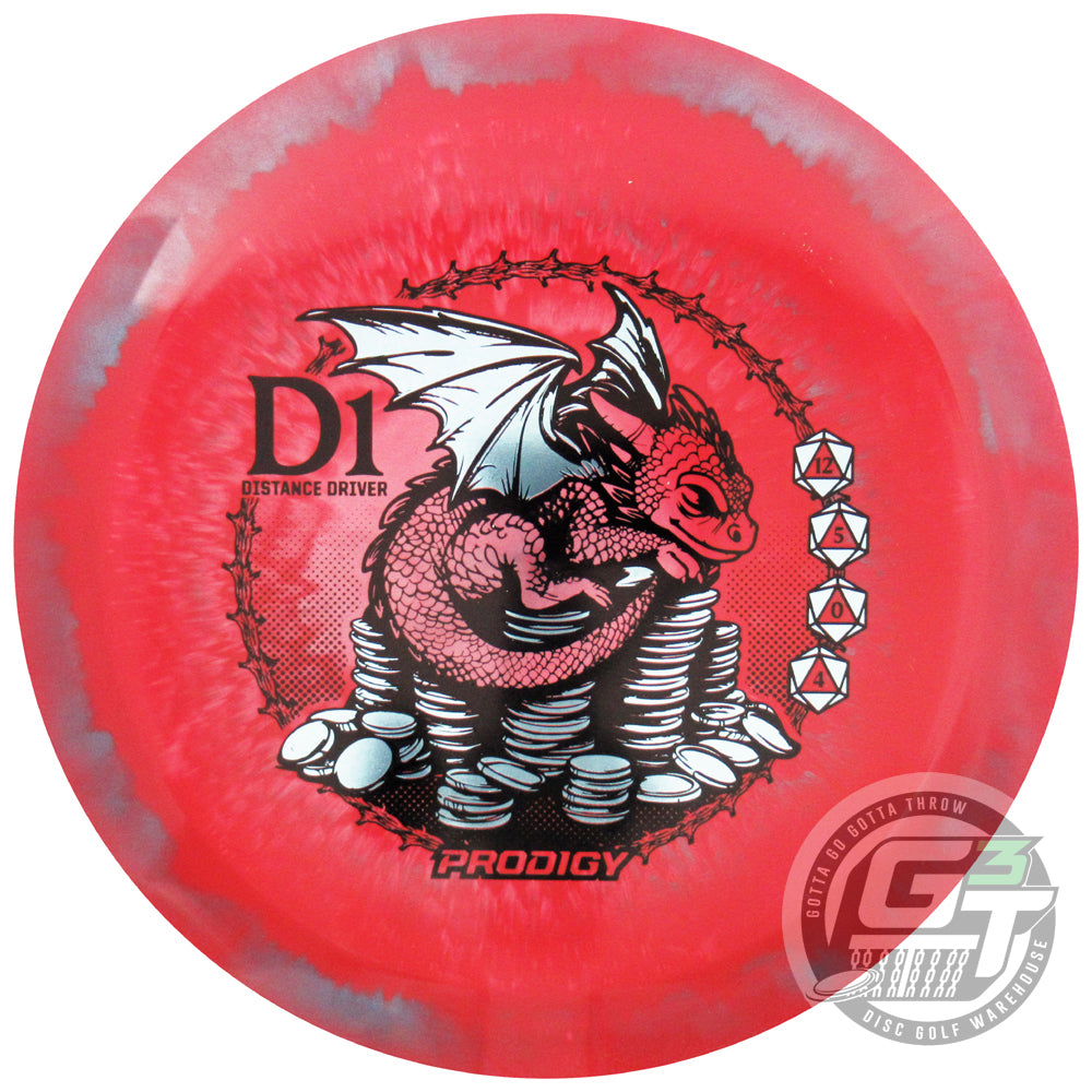 Prodigy Limited Edition Dragon's Hoard Stamp AIR Spectrum D1 Distance Driver Golf Disc