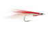 Wild Water Fly Fishing Fly Tying Material Kit, Red and White Deceiver